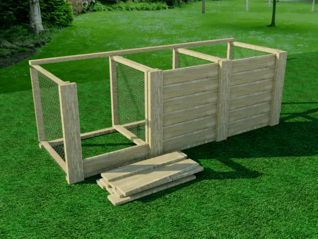 Build a 3-Bay Compost Bin with Our Free Plans