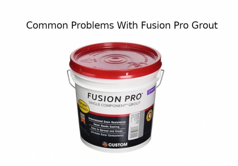 Fusion Pro Grout Common Problems Homestead & Prepper