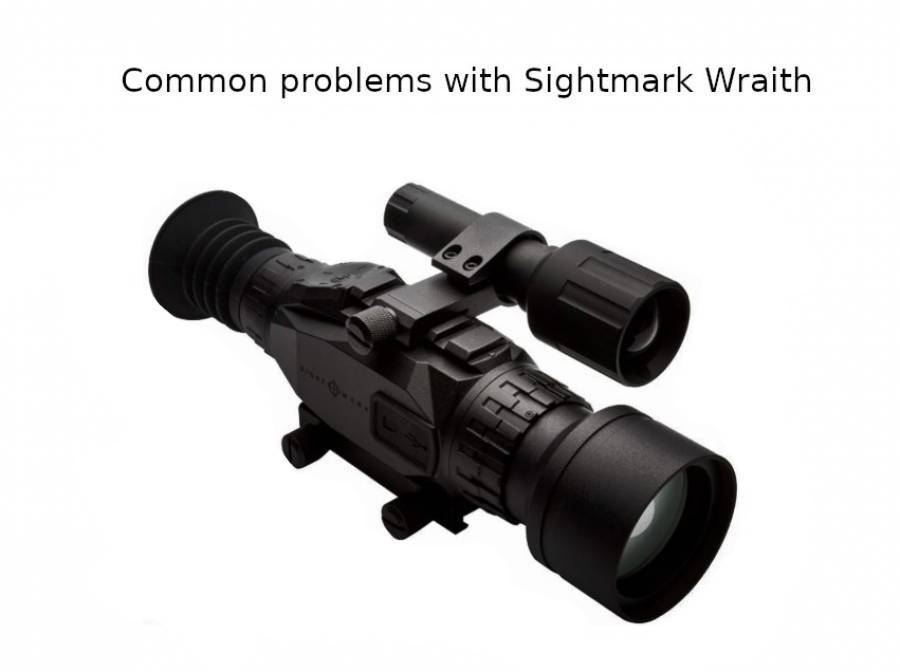 Sightmark wraith common problems