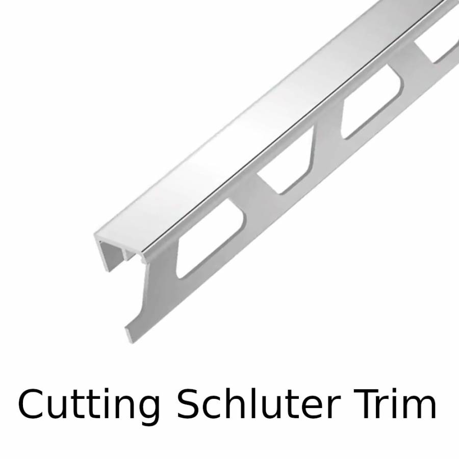 aluminum schluter systems tile edging trim a125 64 1000