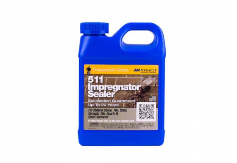 Applying 511 Impregnator Sealer On Granite, Grout & Marble Floors